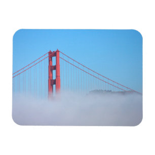 USA, Kalifornien. Golden Gate Bridge am Morgen Magnet