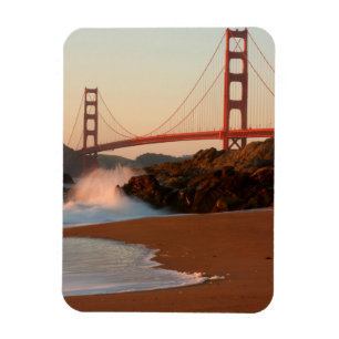 USA, Kalifornien. Golden Gate Bridge View Magnet