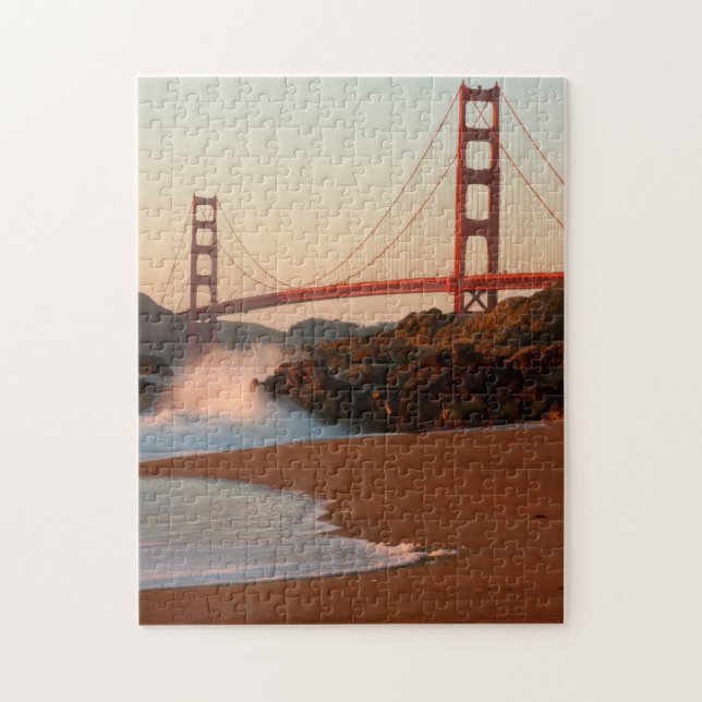 USA, Kalifornien. Golden Gate Bridge View Puzzle (Vertikal)