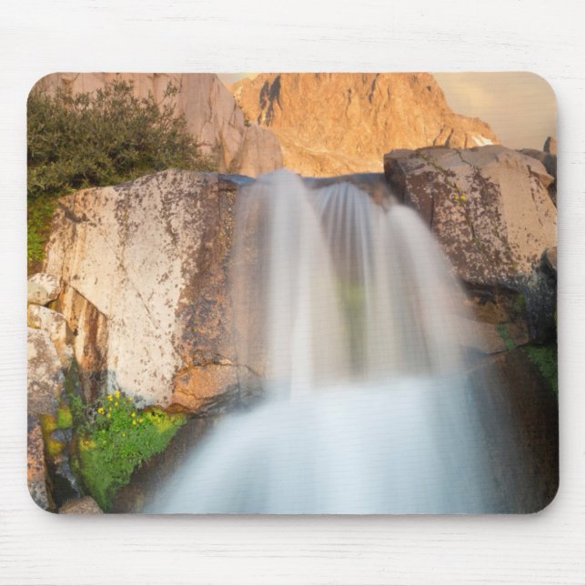USA, Kalifornien, Inyo National Forest.Wasserfall Mousepad (Vorne)