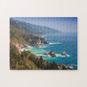 USA, Kalifornien. Kalifornische Küste, Big Sur Puzzle