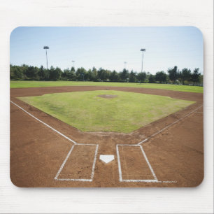 USA, Kalifornien, Ladera Ranch, Baseballdiamant Mousepad