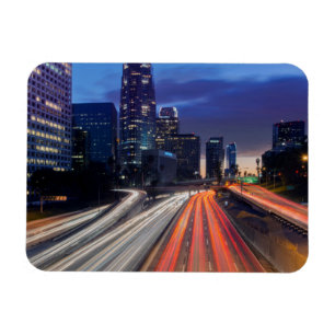 USA, Kalifornien, Los Angeles, 110 Freeway Magnet