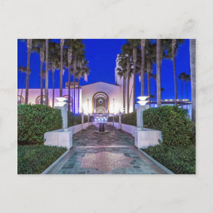 USA, Kalifornien, Los Angeles, Gewerkschaft Statio Postkarte