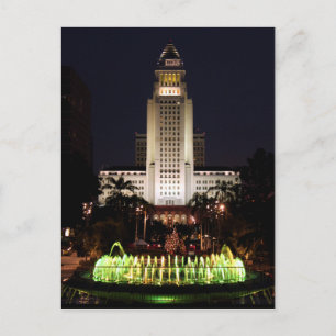 USA - Kalifornien - Los Angeles - Rathaus Postkarte