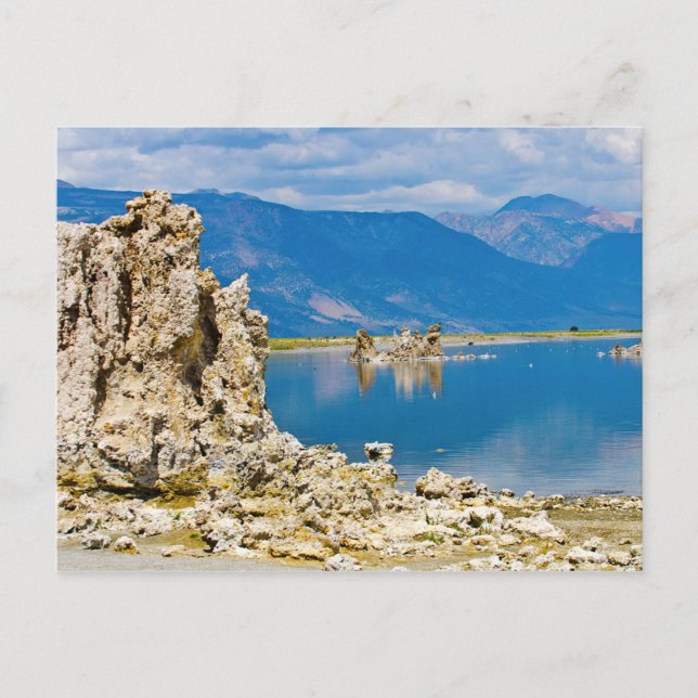 USA, Kalifornien, Mono Lake South Tufa Reserve Postkarte (Vorderseite)