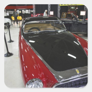 USA, Kalifornien, San Diego. Balboa Park, San Quadratischer Aufkleber