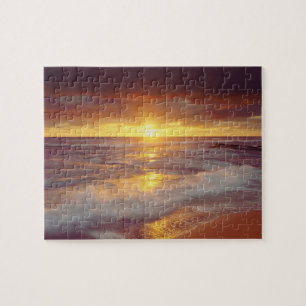 USA, Kalifornien, San Diego. Sunset Cliffs Strand Puzzle