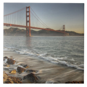 USA, Kalifornien, San Francisco.  Eine malerische  Fliese