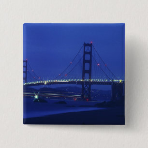 USA, Kalifornien, San Francisco. Golden Gate 2 Button