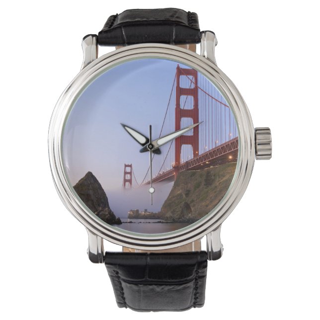 USA, Kalifornien, San Francisco. Golden Gate 3 Armbanduhr (Vorderseite)