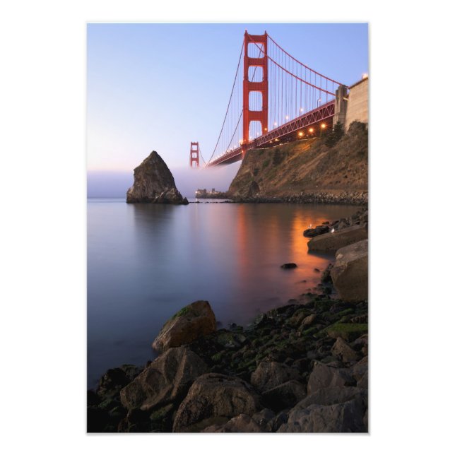 USA, Kalifornien, San Francisco. Golden Gate Fotodruck (Vorne)