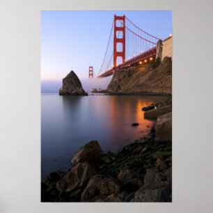 USA, Kalifornien, San Francisco. Golden Gate Poster