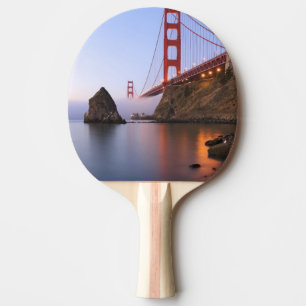 USA, Kalifornien, San Francisco. Golden Gate Tischtennis Schläger