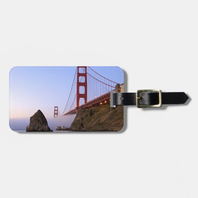 USA, Kalifornien, San Francisco. Goldenes Tor 3 Gepäckanhänger (Vorderseite horizontal)