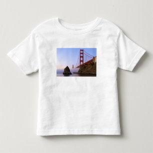 USA, Kalifornien, San Francisco. Goldenes Tor 3 Kleinkind T-shirt