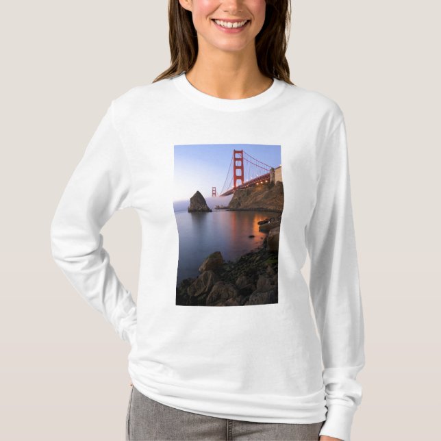 USA, Kalifornien, San Francisco. Goldenes Tor T-Shirt (Vorderseite)