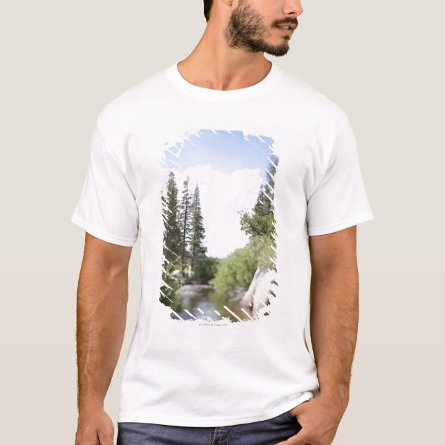 USA, Kalifornien, Sonora-Durchlauf, Landschaft mit T-Shirt (Vorderseite)