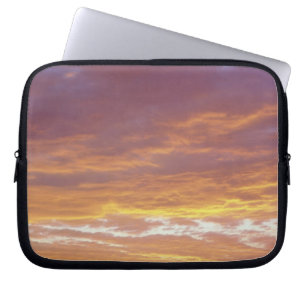 USA, Kalifornien, Sunset über der Sierra Nevada Laptopschutzhülle