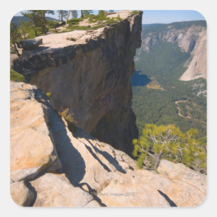 USA, Kalifornien, Yosemite Nationalpark, Taft Quadratischer Aufkleber