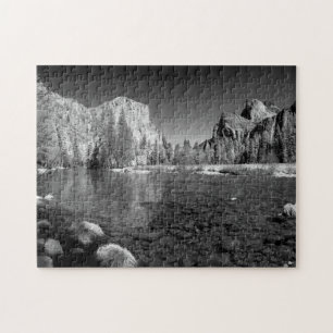 USA, Kalifornien. Yosemite Valley View Puzzle
