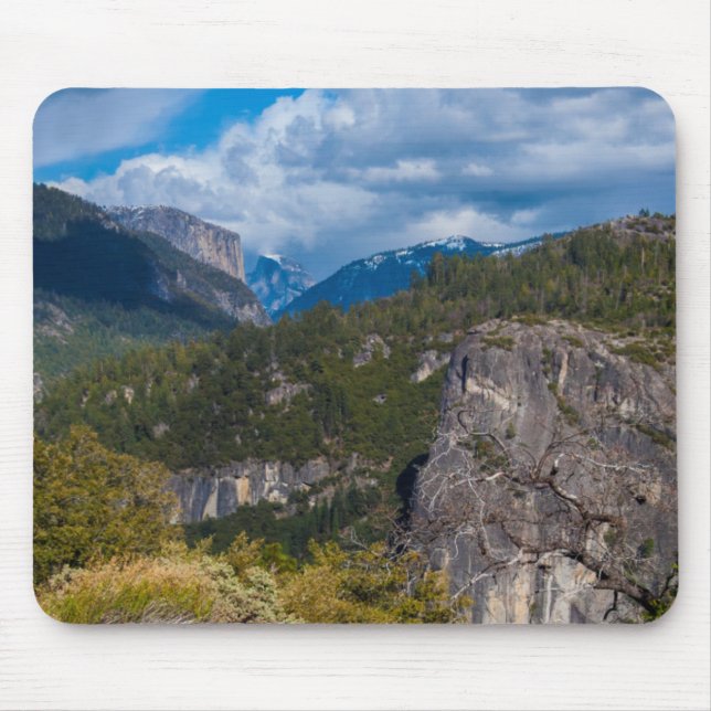 USA, Kalifornien. Yosemite Valley Vista 2 Mousepad (Vorne)