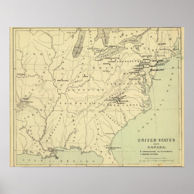 USA, Kanada Poster (Vorne)