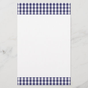 USA kennzeichnen den blauen und weißen überprüf Briefpapier