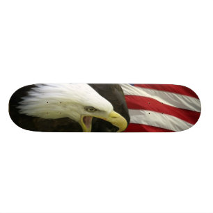 USA KENNZEICHNEN mit ADLER Skate-Plattform Skateboard
