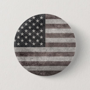 USA kennzeichnen, Vintage Retro amerikanische Button
