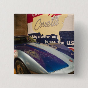 USA, Kentucky, Bowling Green: National Corvette 2 Button