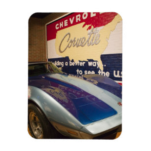 USA, Kentucky, Bowling Green: National Corvette 2 Magnet