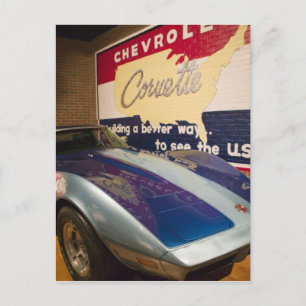 USA, Kentucky, Bowling Green: National Corvette 2 Postkarte