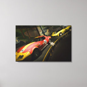 USA, Kentucky, Bowling Green: National Corvette 4 Leinwanddruck