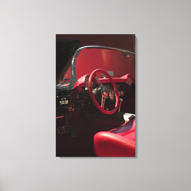 USA, Kentucky, Bowling Green: National Corvette Leinwanddruck (Vorderseite)