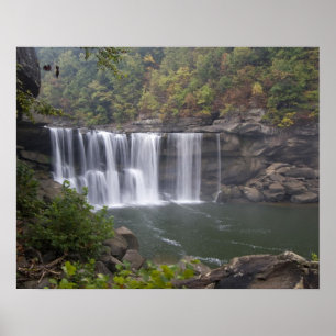 USA - Kentucky. Cumberland Falls am Poster