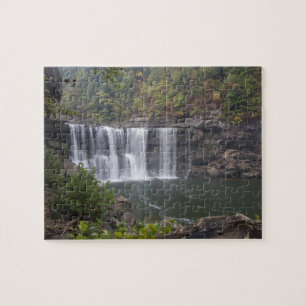 USA - Kentucky. Cumberland Falls auf Puzzle