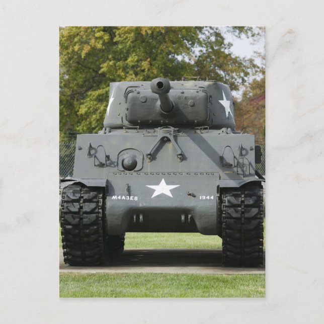 USA, Kentucky, Fort Knox: Patton Museum of Postkarte (Vorderseite)