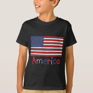 USA - KIDS-Flagge T-Shirt