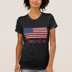 USA - KIDS-Flagge T-Shirt