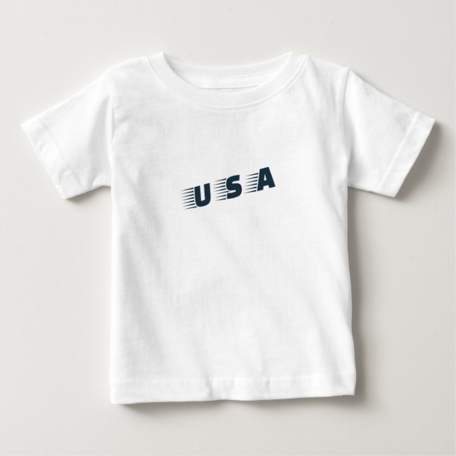 USA Kids' T - Shirt - Patriotic & Playful Style (Vorderseite)