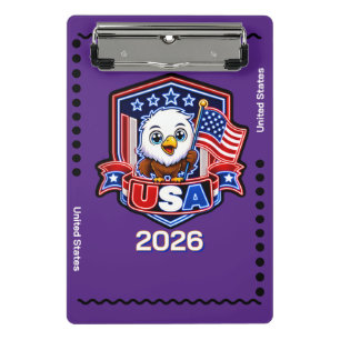 USA Kinder Mini Klemmbrett