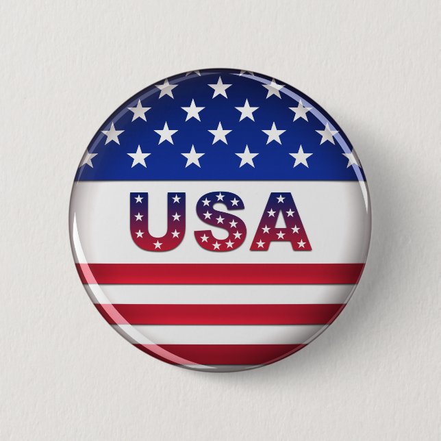 USA - Knopf Button (Vorderseite)