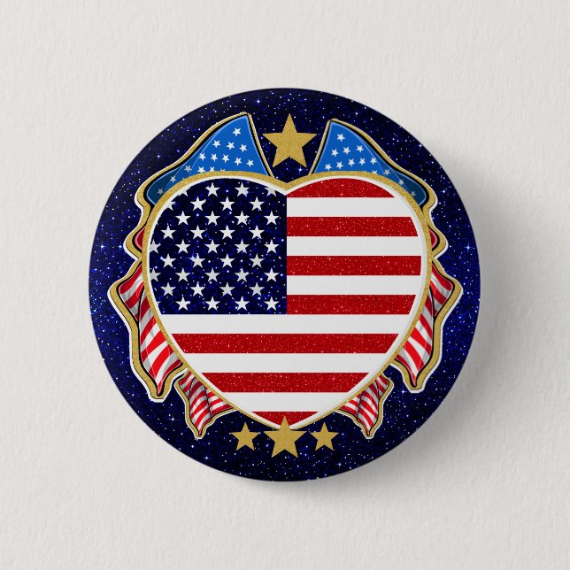 USA KNOPF BUTTON (Vorderseite)