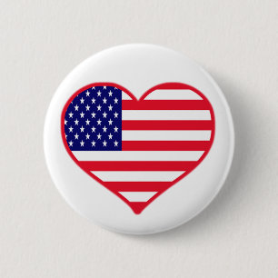 USA-Liebe Button
