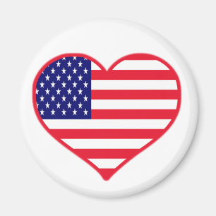USA-Liebe Magnet