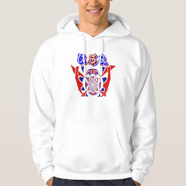 USA, London_ Hoodie (Vorderseite)