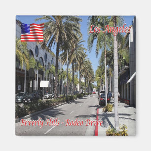 USA Los Angeles Beverly Hills Rodeo Drive Magnet