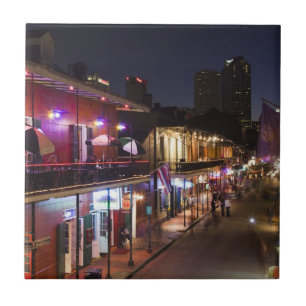 USA, Louisiana, New Orleans. Französisches Viertel Fliese