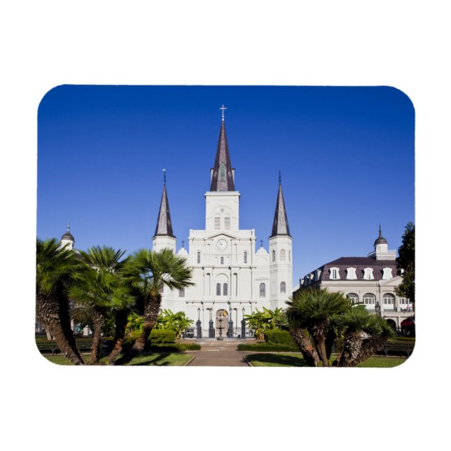 USA, Louisiana, New Orleans. Französisches Viertel Magnet (Horizontal)